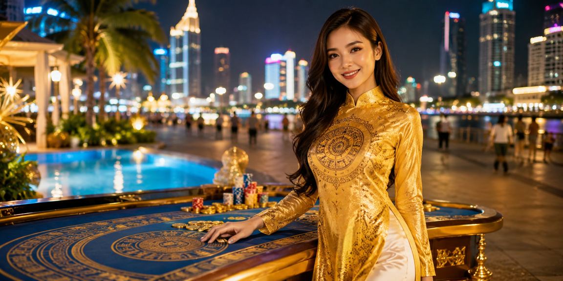 Người dùng đặt cược thể thao tại Thành phố Hồ Chí Minh mặc áo dài