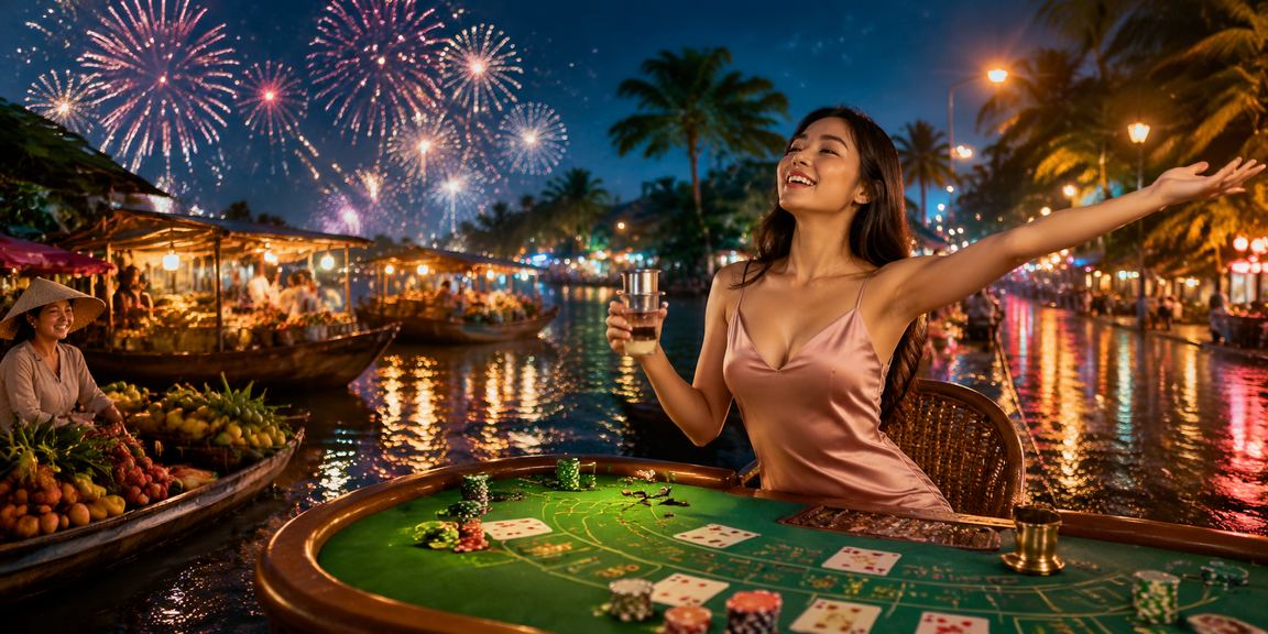 Người chơi Baccarat trực tuyến tại vùng đồng bằng sông Cửu Long với ly cà phê